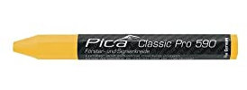 Pica Förster-/Signierkreide Classic PRO 590 gelb papiert 12 St./Schachtel