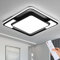 Style home 90W LED Deckenleuchte Deckenlampe Bürolampe,dimmbar mit Fernbedienung, moderne Lampe für Wohnzimmer Schlafzimmer Büro (42 * 6cm)