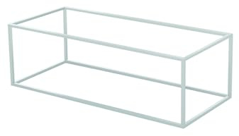 BetteLux Shape, Rahmengestell 190x90 cm, Q003-807, Farbe: weiß matt