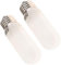 POFET 2 Stück JDD Typ 250W 220-240V E27 (Standard-Edison-Schraube) Mattierte Halogen-Glühbirne, Ersatz-Modellierlampe für Photo Studio Strobe Lighting