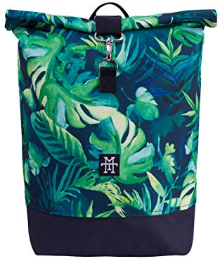 M13 Mini RollTop - wasserdichter Roll Top Rucksack (17L), Kurierrucksack mit Innenfach, wasserabweisend, verstellbare Gurte, Reißverschlussfach (Manufaktur13) (Madeira)