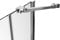 Duschabtrennung Stabilisator, Stabilisierungsstange für Duschwand und Duschkabine 50 cm für Glasdicke 5-8 mm mit Gelenk flexibel 360°drehbar Aluminium für Dusche Walk-in Duschwände