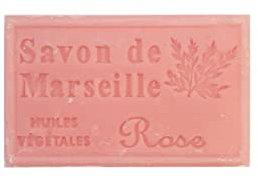 Grenadine Boutique - Savons de Marseille Huile D'Olive Végétale BIO 125g - Rose