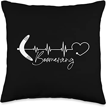 Boomerang Boomerang Throw Pillow