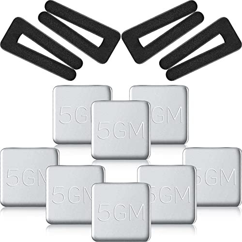 4 Set Ceiling Fan Blade Balancing Kit Fan Weight Balancing Kit Include Balancing and -Adhesive Metal 5GM Weight
