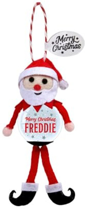 Personalised Snowglobe tree decoration (Freddie)