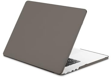 Hama Hülle für MacBook Air M2 2022 13 Zoll (ultradünne Schutzhülle, Macbook Zubehör, Schutz, Case, Cover gegen Kratzer und Schmutz, Hartschale, Komplettschutz) Schwarz