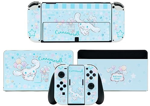 Yocore Full Wrap Skin, Protect and Personalize Your Switch OLED - Stilvolle Vinyl-Skin-Cover-Aufkleber Kompatibel mit Nintendo Switch OLED-Konsole, Dock, Joy-Con - DEG Store