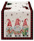 LOZULO Tischläufer Weihnachten Modern Läufer Tisch Kariert Leinen Tischläufer Abwaschbar Weihnachtstischläufer Rot Table Runner Christmas Tischdeko Outdoor Wetterfest Tischläufer 33x183