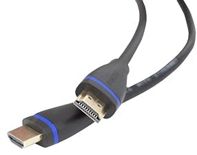 Sky Vision BL-HD 50 HDMI 2.0 Kabel, HDR10 und Dolby Atmos-fähig, 4K / 2K bei 60Hz, Full-HD bei 120Hz, ARC-fähig für Soundbars und AV-Receiver, 5 Meter HDMI-Kabel für Computer, Soundbars, uvm