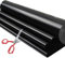 Teichfolien Schwarz HDPE Teichmembran 0.2mm Flexibel Gartenteiche Dichtungsfolie 8x6m 13x11m 12x12m Faltbare Undurchlässige Folie für Ihr Teich Schwimmteich Blumen UV- und witterungsbeständig ( Größe