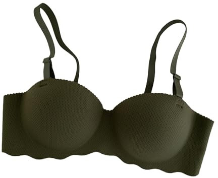 Sales Today Clearance Prime Only Reggiseno Adesivo Donna Canotta Cotone con Intimo Incorporato Reggiseni Senza Imbottitura Reggiseno A Top Donna Bralette Bianca Donna My Recent Orders