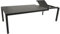 DEGAMO Gartentisch Ausziehtisch Lagos XL 195/255x120cm, Aluminium anthrazit, Outdoor wetterfest