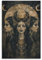 SEPZPRDM Leinwandposter, Motiv: Mondgöttin Hekate, Wandkunst, Dekordruck, Bild, Gemälde für Wohnzimmer, Schlafzimmer, Dekoration, 50 x 75 cm