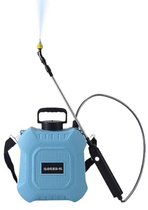 Bohany Pulvérisateur à dos, pulvérisateur électrique portable de type C pour l'eau, équipement extérieur avec 3 buses de nettoyage domestique soins des arbres peinture fertilisation jardin