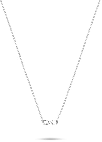 s.Oliver Damen Schmuck – Halsketten, Armbänder und Ohrstecker aus 925 Silber mit verschiedenen Infinity Designs – Alltagstauglich, Elegant & Zeitlos – Perfekte Geschenkidee