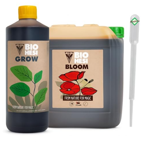 Weedness Hesi Dünger Starter Set für Erde groß - Grow Starter Kit Naturdünger