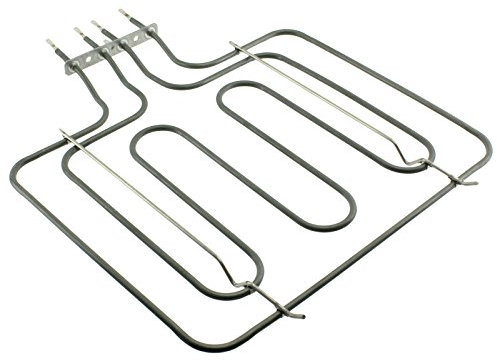SPARES2GO Grill Heater Element for Stoves Ovens Cookers & Hobs 2800w (Fitment List A)