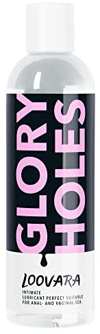 LOOVARA - Anal Gleitgel Gel - Glory Holes 250 ml - Wasserbasis - mit Panthenol - Gleitgel Anal - Gleitmittel - Gel - Lube - Kondomsicher - Geeignet für Anal Toys - Dermatologisch Getestet