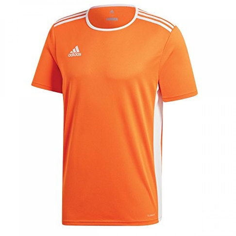 adidas Herren Entrada 18 Trikot, Orange/White, 16-20 EU