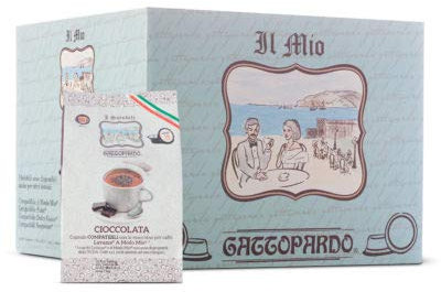 A MODE MIO 64 Capsules chocolat compatibles Gattopardo