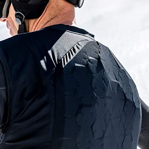 Dainese Herren Ski Protektor New Flexagon Lite Man, Stretch-Limo, XL, 4876006_Y41_XL