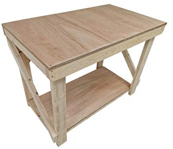 Arbor Garden Solutions Wooden Workbench 18mm Eucalyptus Hardwood Ply Top (6ft)