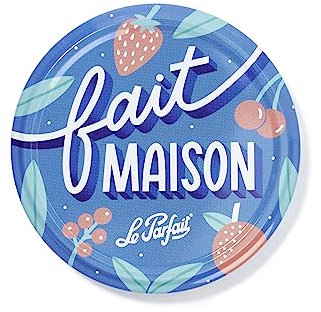 LE PARFAIT Sachet de 18 couvercles pour confituriers 82mm