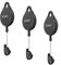 KIWI design VR Headset Cable Management, 3 Packs Pro-Version VR Kabelmanagement für VR Headsets HTC Vive/HTC Vive Pro/Rift S/Playstation/Microsoft MR/Valve Index VR Headsets Zubehör (Schwarz)
