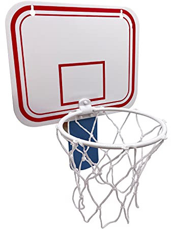 Alephnull Mini Panier de Basket-Ball pour Le Bureau Chambre à Coucher Panier de Basket pour la Poubelle (Bleu)