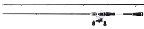 Mitchell Colors MX Casting Rute and Rolle Combo - Raubfisch Baitcasting Setup - Hecht, Zander, Barsch, Weiß