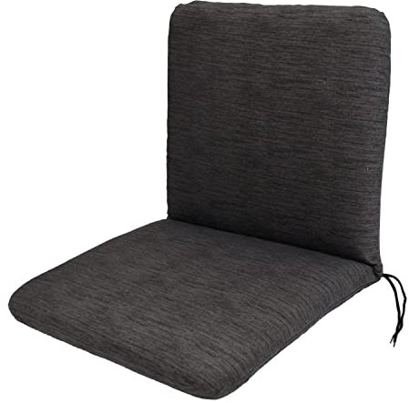 Freital Handels GmbH Auflage Universal 45x88cm für Sessel Baumwolle und Polyester in Grau