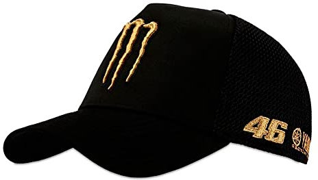 Valentino Rossi Herren Monster Dual Cap, Schwarz, Einheitsgröße EU