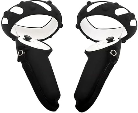 Accesorios VR Funda Protectora para Pico Neo 3 VR Controlador Táctil Funda De Silicona Antideslizante (Black)