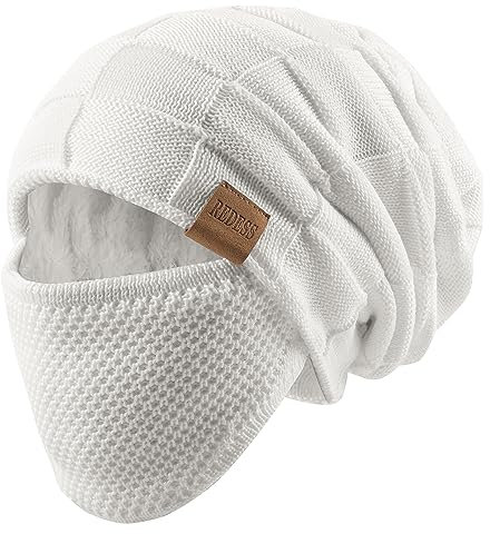 REDESS Beanie Mütze für Herren und Damen Winter Warme Mützen Stricken Slouchy Thick Skull Cap
