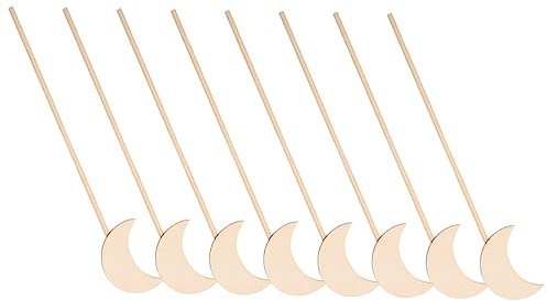 NUOBESTY 6st Zauberstab Cosplay Stab Diy Feenstäbe Graffiti-fee-zauberstäbe Diy-graffiti-spielzeug Kreativer Feenstab Feenstock-malspielzeug Holzstab Kind Schüttgut Kunsthandwerk Hölzern