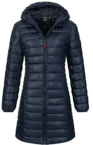 Geographical Norway Winter Jacke Steppjacke Parka Lange Kapuzenjacke Steppmantel Outdoor FVS Production H-H