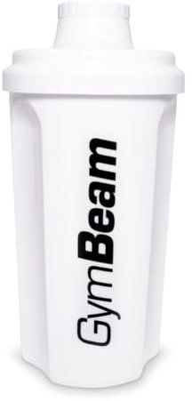 GymBeam Shaker per Proteine Premium, 700ml, con Coperchio Filettato, Adatto per Lavastoviglie, Microonde e Frigorifero, Shaker Palestra, Non Contiene BPA e DEHP