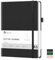Lonely Oak Notizbuch A5 Dotted Hardcover, Bullet Journal 120g/m²Dickes Premium Säurefreies Papier, 156 Seiten Journal mit Gummiband & Innentasche, 14,5 x 21,3 cm (Schwarz)