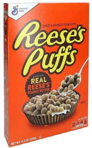 REESE´S PUFFS CEREAL 326G MHD 28.02.2025 - leckeres Schokomüsli für Genießer