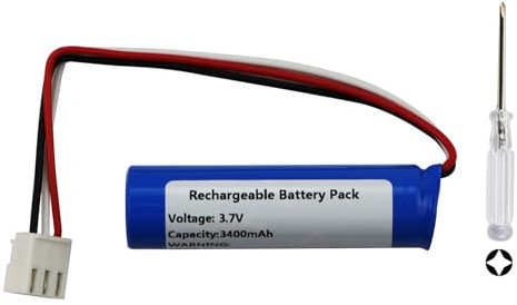 K KYUER 3400mAh LI11B001F Enceinte Batterie pour Harman Kardon Onyx Studio 1, Onyx Studio 2 Bluetooth Speaker Battery