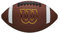 WILSON GST SpeedSkin Fußball, Braun, Peewee Gr