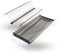 AZERODESIGN-Escurreplatos-Escurridor de Platos-Bandeja Escurreplatos-Escurridor de Platos Acero Inoxidable-Escurridor sobre Fregadero-330mm Profundidad-Varios Largos a Elegir (MÓDULO 40)