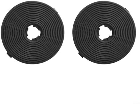 CWOQOCW 2pcs Cooker Hood Filter, Activated Carbon Filter For Kitchen Range Hood 135X135x18mm Filter Cooker Hoods Extractor Accessories
