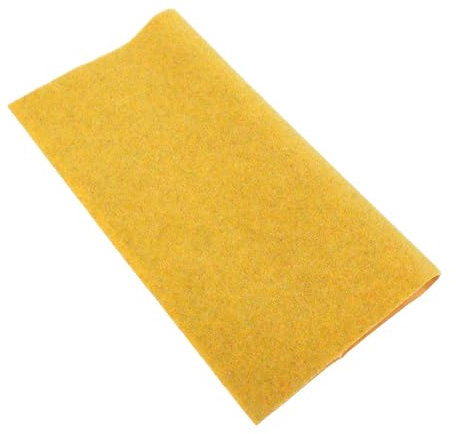 Angoily Kunstrasen Modellgras Garten Gras Grasteppich innen Faux Grass Decor Rasengras Hundegraspolster falsches Gras Grasfleck grüner Rasen Terrassengras Rasenmatte Plastik Golden