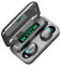 Angoily 1Satz Smart Touch Ohrhörer wasserdichte In Ear Kopfhörer mit Touch Steuerung Stereo TWS Ladebox Powerbank Kompatibel mit Allen Geräten Schwarz