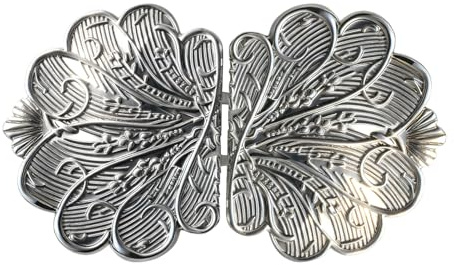 Schnallen für Trachten Dirndl Schürze Dirndlschürzen - Gürtelschnalle Damen für Dirndlschürze, Schnallen Verschlüsse in Silber als Dirndl Schnalle Accessoires Geeignet für Oktoberfest und Trachtenmode
