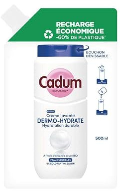 Cadum Douche Crème lavante dermo hydrate Ecopack 500ml
