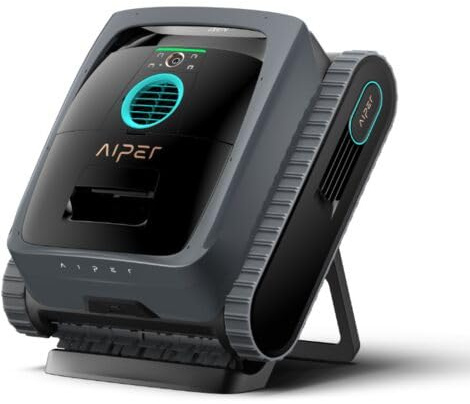 Aiper Scuba V3 Robot Piscina Senza Fili con Navigazione Intelligente AI, Pulizia Fondo e Linea d’Acqua, Filtrazione MicroMesh, Ideale per Piscine Interrate e Fuori Terra, fino a 150m²