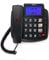 Brondi Bravo 90 LCD Telefono Fisso, Nero
